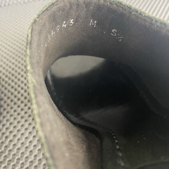 Stuart Weitzman Mules Womens 5.5 Black Leather Platform Heeled Made In Spain - Picture 15 of 15